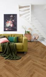 Unilin XpertPRO Textura Dryback Herringbone Dub Kentucky tmav� 83853Y-21